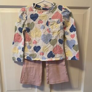 GAP Kids Heart Print Set - Multicolor